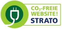 CO2-freie Website, Strato